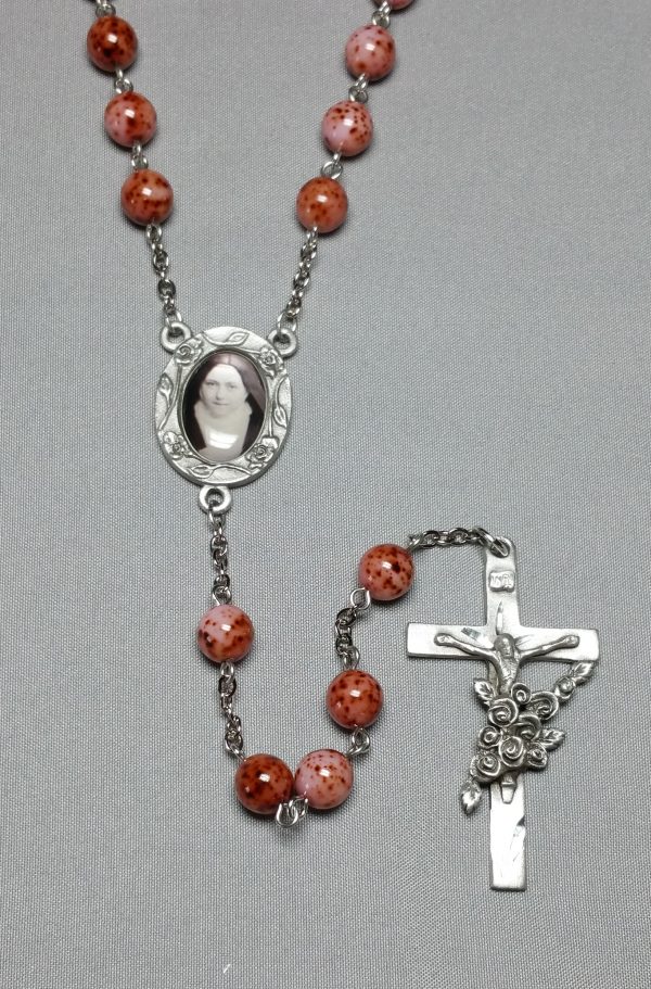 8mm St. Therese Rosary