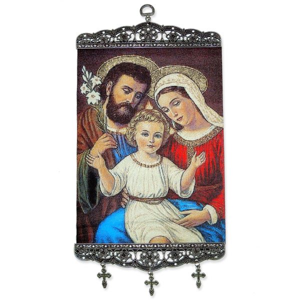 Holy Family Tapestry Banner (Lg)