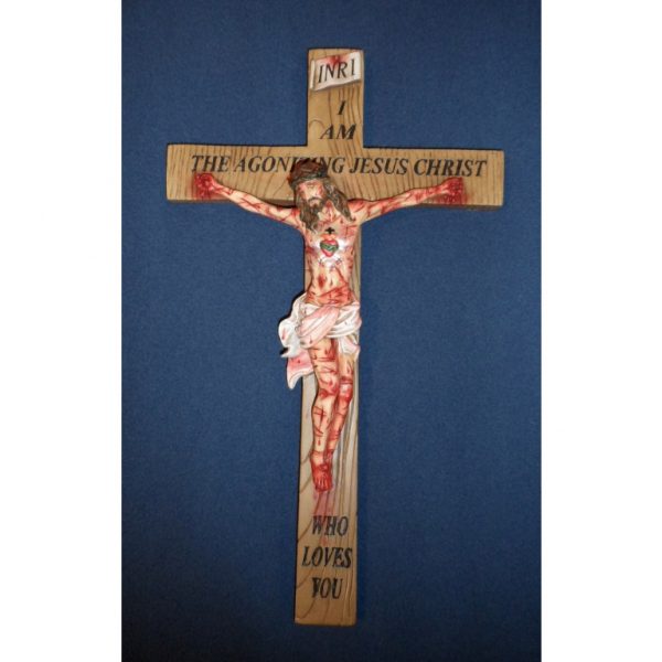 17" Most Precious Blood Crucifix