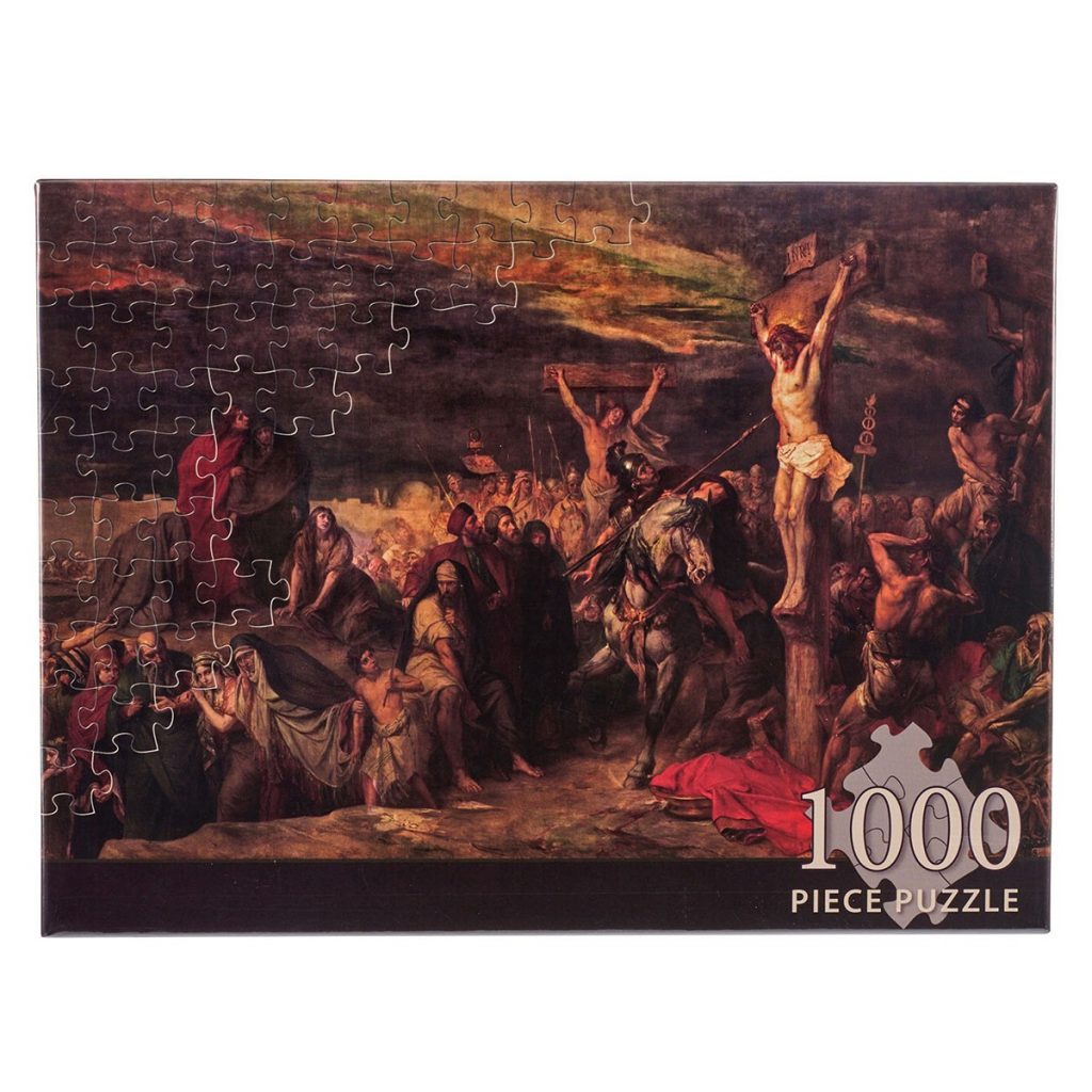 Crucifixion 1000 pc Puzzle - Holy Family Books & Gifts