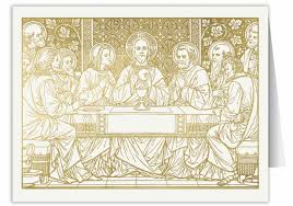 This is My Body Woodcut Blank Note Card