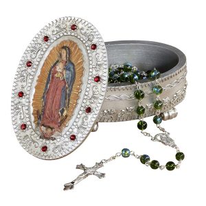 Our Lady of Guadalupe Rosary Box