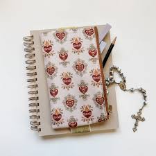 Holy Family Hearts Zipper Pouch
