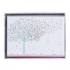 Tree of Hearts Blank Note Cards